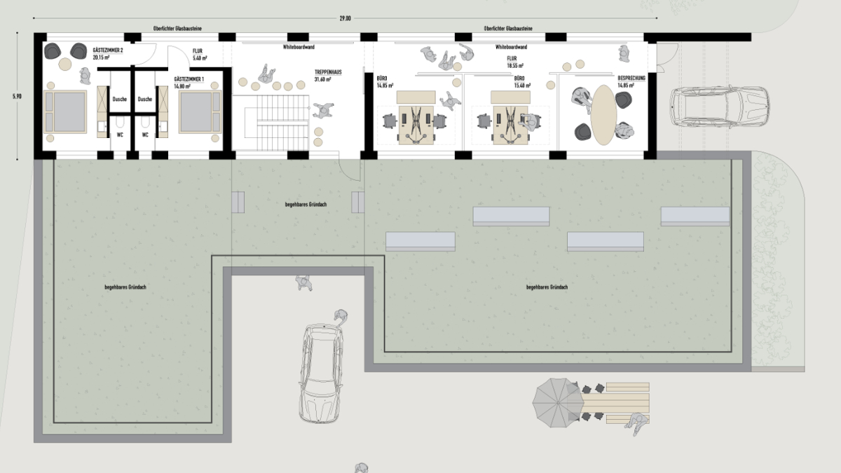 Planung Grundriss OG